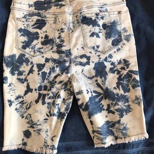Summer shorts Tye dyed blue NOBO